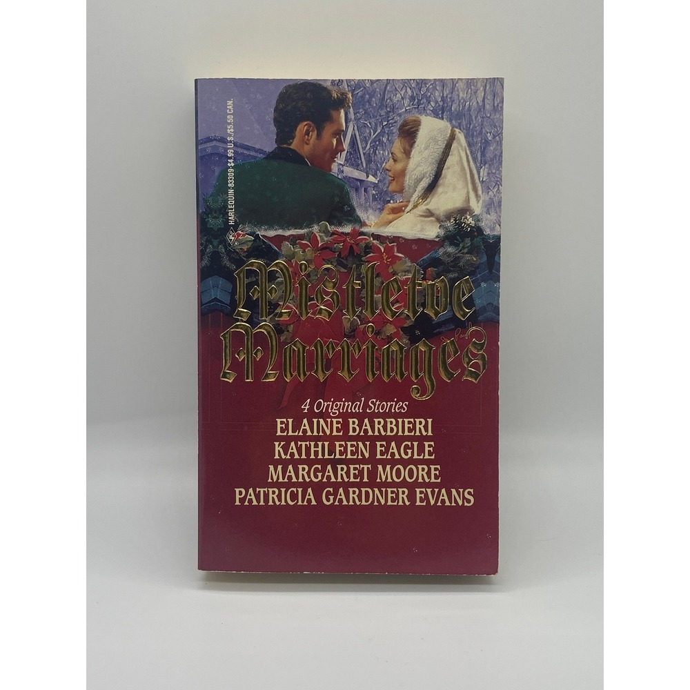 Harlequin Mistletoe Marriages Book OS Paperback Red Good Historical Romance